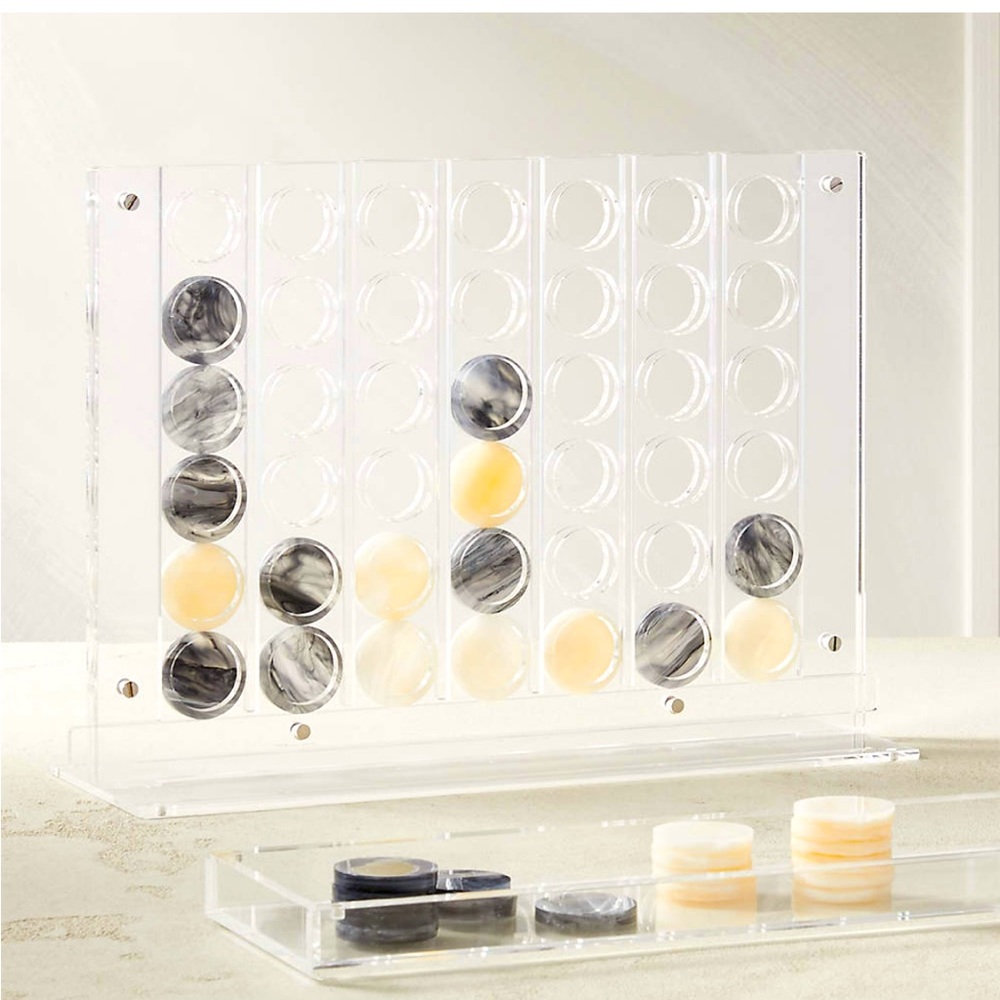 CB2 acrylic connect four